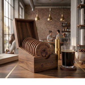 Coasters Treasure Box